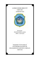 Laporan Kinerja Bidan PTT 2013 [PDF]