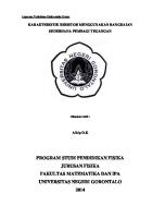 Laporan Pembagi Tegangan [PDF]