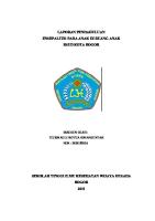 Laporan Pendahuluan Ensefalitis Pada Anak Di Rsud Kota Bogor