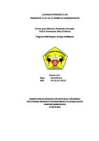 Laporan Pendahuluan Menggunakan Alat Kesehatan - KDK [PDF]