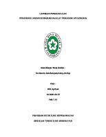 Laporan Pendahuluan Penanggulangan Kbakaran