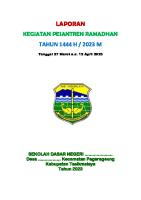 Laporan Pesantren Ramadhan 1444 H [PDF]