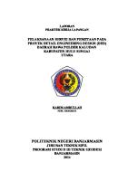 Laporan Praktek Kerja Lapangan (Pelaksanaan Survey Dan Pemetaan) [PDF]