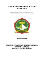 LAPORAN PRAKTIKUM BOTANI FARMASI 2-Dikonversi [PDF]