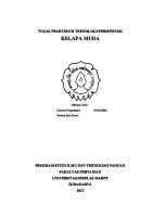 Laporan Praktikum Fermentasi Kelapa Muda [PDF]