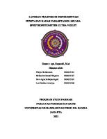 Laporan Praktikum Instrumentasi - Kelompok 4 - B1 [PDF]