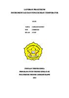 Laporan Praktikum Intrumentasi Temperatur [PDF]