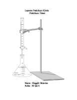 Laporan Praktikum Kimia SMA (Titrasi) [PDF]