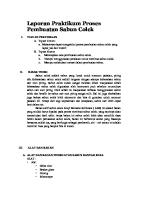 Laporan Praktikum Proses Pembuatan Sabun Colek [PDF]