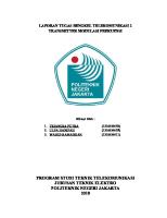 Laporan Transmitter FM Kelompok Ujung-Tt3c [PDF]