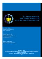 Laporan Tugas Besar Gedung 3 Lantai [PDF]