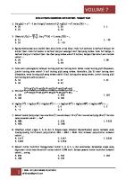 Latihan Dasar Olimpiade Matematika Sma - Vol 07