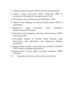 Latihan Esay BAB 1 SEJARAH INDONESIA