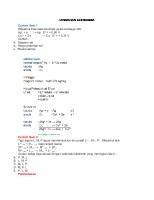 Latihan Soal Elektrokimia