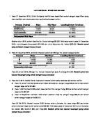 Latihan Soal Investasi Saham