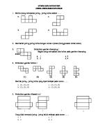 LATIHAN SOAL MATEMATIKA Jaring-Jaring Kubus Dan Balok [PDF]