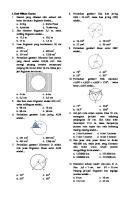 Latihan Soal UTS Kelas 8 Semester Genap [PDF]