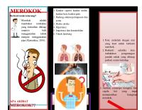 Leaflet Bahaya Dan Cara Berhenti Merokok