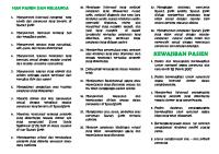 Leaflet Hak Pasien Dan Keluarga