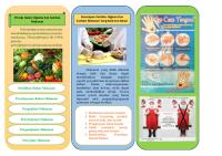 Leaflet Higiene Dan Sanitasi Makanan