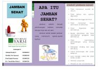 Leaflet Jamban