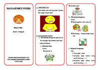 Leaflet Manajemen Nyeri