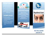 Leaflet Miastenia Gravis