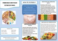 Leaflet Nutrisi Ibu Hamil 10 PDF Free