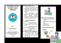 Leaflet Nutrisi Post Op