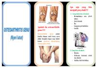 Leaflet Osteoarthritis [PDF]