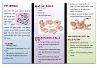 Leaflet Perawatan Bayi - Perawatan Tali Pusat