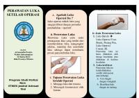 Leaflet Perawatan Luka