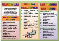 Leaflet Perawatan Luka