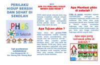 Leaflet PHBS