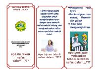 Leaflet Relaksasi Nafas Dalam