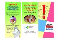 Leaflet Tanda Bahaya BBL