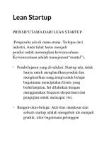 Lean Startup