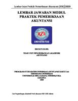 Lembar Jawab Pemeriksaan Akuntansi [PDF]