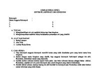 Lembar Kerja Siswa 5 Kingdom [PDF]