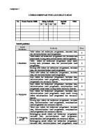 Lembar Observasi Penilaian Sikap Ilmiah [PDF]