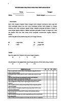 Lembar Observasi Siswa (Metakognitif) [PDF]