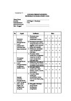 Lembar Observasi Siswa