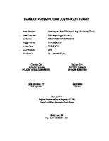 Lembar Pengesahan Justek [PDF]