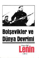 Lenin Biyografisi Cilt 4 - Bolşevikler ve Dünya Devrimi [PDF]