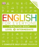 Level 3 - Practice Book - English For Everyone