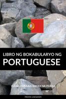 Libro ng Bokabularyo ng Portuguese: Isang Paraan Batay sa Paksa [EPUB]