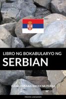 Libro ng Bokabularyo ng Serbian: Isang Paraan Batay sa Paksa [EPUB]