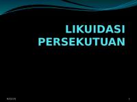 Likuidasi Persekutuan [PDF]