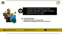 Limbah B3 Dan Non B3 Dalam PP 22 Tahun 2021 [PDF]