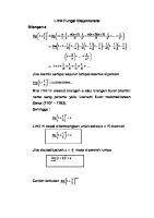 Limit Fungsi Eksponensial [PDF]